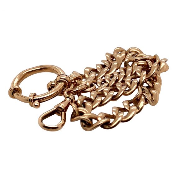 German rose gold quality 1A lever watch with chain Circa 1883 German rose gold quality 1A lever watch with chain Circa 1883