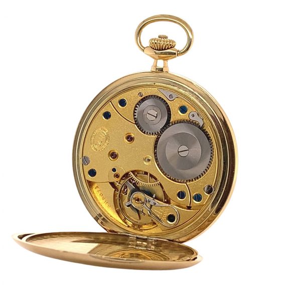 German 14K gold hunting cased lever pocket watch Circa 1939 German 14K gold hunting cased lever pocket watch Circa 1939