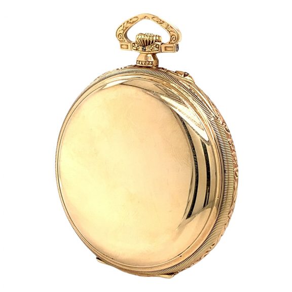 German 14K rose gold open faced lever watch Circa 1929 German 14K rose gold open faced lever watch Circa 1929