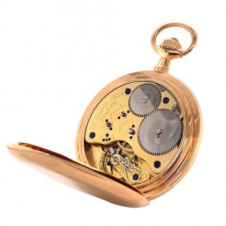 German 18K rose gold quality 1A lever watch Circa 1906