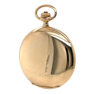 German 14K gold hunting cased lever pocket watch Circa 1922