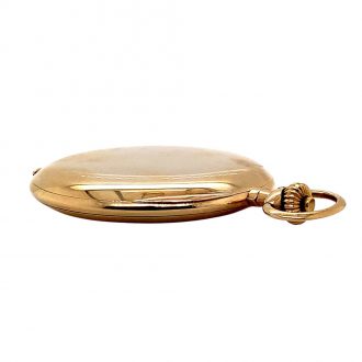 German 14K gold hunting cased lever pocket watch Circa 1922