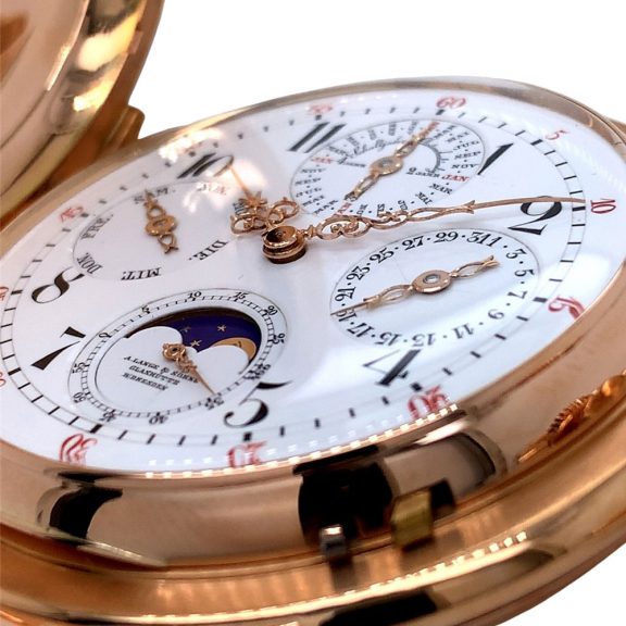 Important German 18K rose gold quality 1A lever watch Circa 1895 Important German 18K rose gold quality 1A lever watch Circa 1895