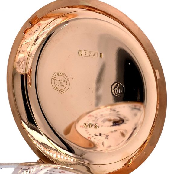 Important German 18K rose gold quality 1A lever watch Circa 1895 Important German 18K rose gold quality 1A lever watch Circa 1895