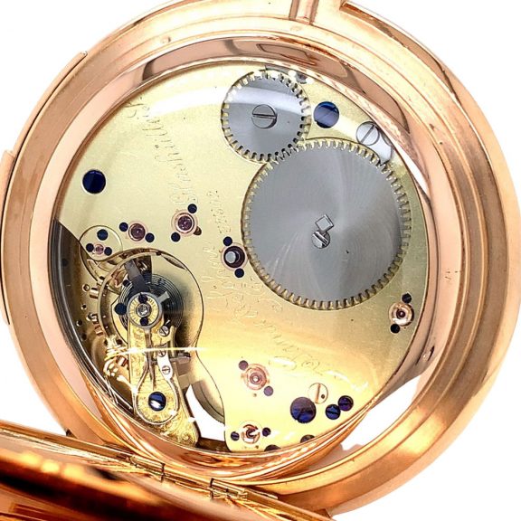 Important German 18K rose gold quality 1A lever watch Circa 1895 Important German 18K rose gold quality 1A lever watch Circa 1895