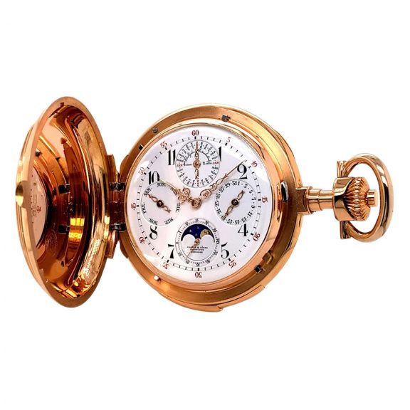 Important German 18K rose gold quality 1A lever watch Circa 1895 Important German 18K rose gold quality 1A lever watch Circa 1895