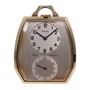 Interesting Swiss 9K gold hexagonal dress watch Circa 1964