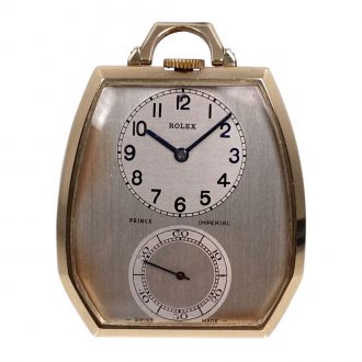Interesting Swiss 9K gold hexagonal dress watch Circa 1964