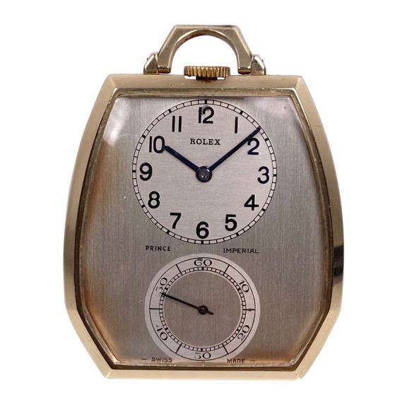 Interesting Swiss 9K gold hexagonal dress watch Circa 1964