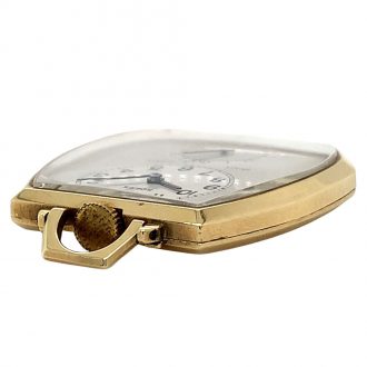 Interesting Swiss 9K gold hexagonal dress watch Circa 1964