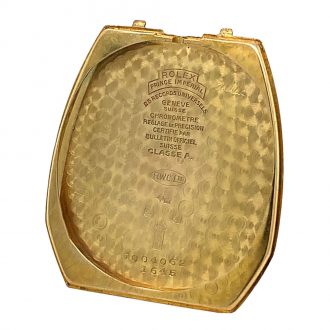 Interesting Swiss 9K gold hexagonal dress watch Circa 1964