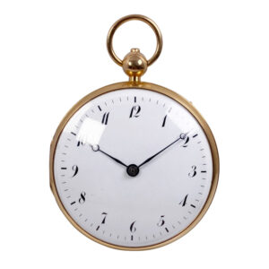 Swiss grande sonnerie repeating watch with self strike Circa 1820