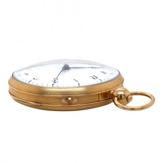 Swiss grande sonnerie repeating watch with self-strike Circa 1820