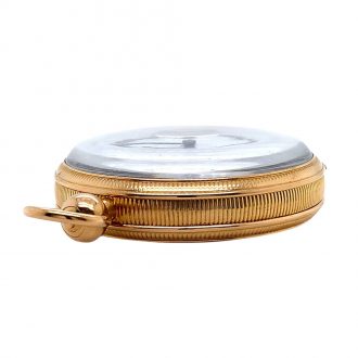 Swiss rose gold repeating watch with half-hour/hour strike Circa 1820