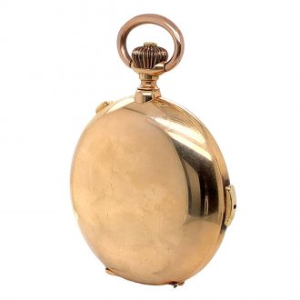Large Swiss 14 carat gold repeating chronograph Circa 1890