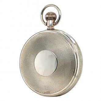 Heavy Swiss sterling silver lever chronometer Circa 1992
