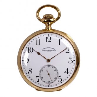 Swiss lever chronometer for the South American market Circa 1919