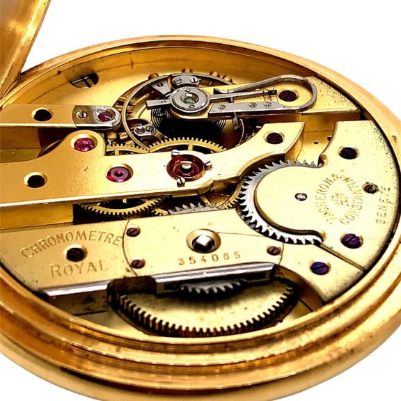 Swiss lever chronometer for the South American market Circa 1919 Swiss lever chronometer for the South American market Circa 1919