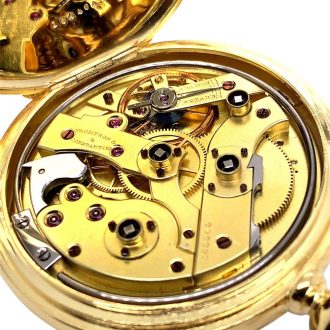Swiss gilded silver watch for the English market Circa 1882