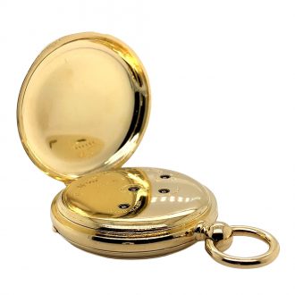 Swiss gilded silver watch for the English market Circa 1882