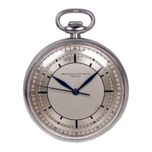 Rare Swiss stainless steel open faced lever watch Circa 1929