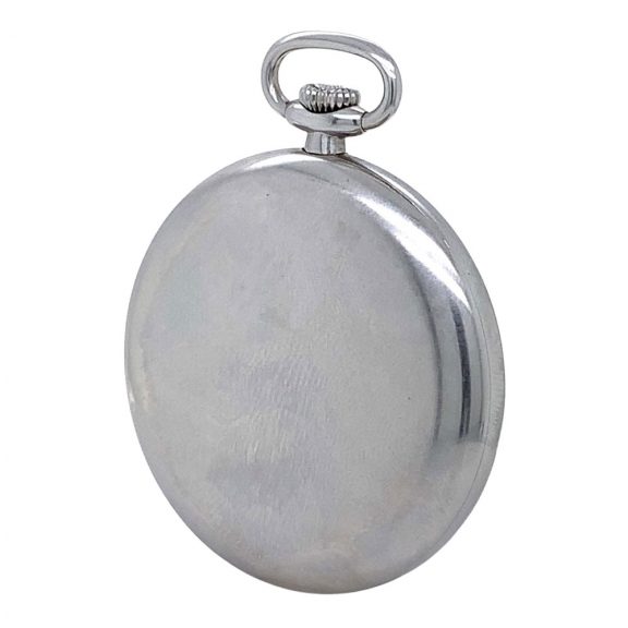 Rare Swiss stainless steel open faced lever watch Circa 1929 Rare Swiss stainless steel open faced lever watch Circa 1929