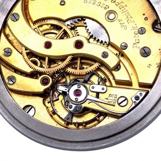 Rare Swiss stainless steel open faced lever watch Circa 1929