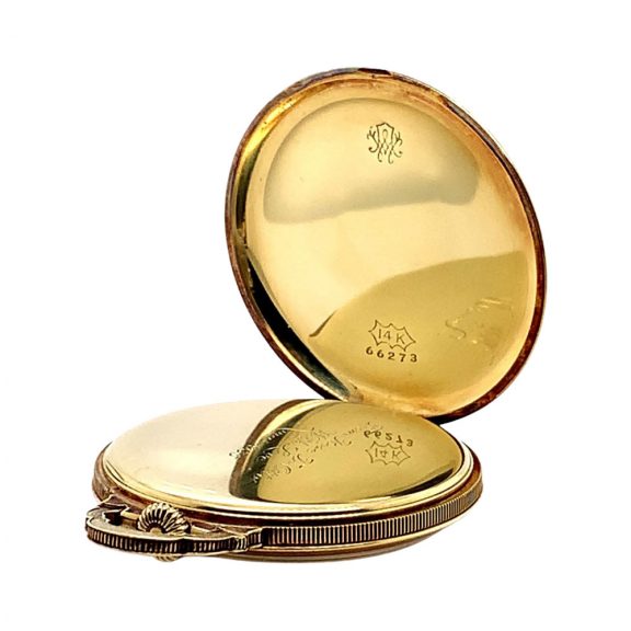 Swiss 14K gold Art Deco Chinoiserie dress watch Circa 1927 Swiss 14K gold Art Deco Chinoiserie dress watch Circa 1927