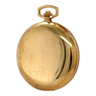 Swiss gold chronograph watch with pulsation scale Circa 1940
