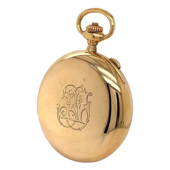 Extremely rare Swiss gold open faced lever chronometer Circa 1923 Extremely rare Swiss gold open faced lever chronometer Circa 1923