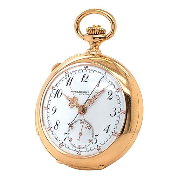 Swiss minute repeating split seconds lever chronograph Circa 1900 Swiss minute repeating split seconds lever chronograph Circa 1900