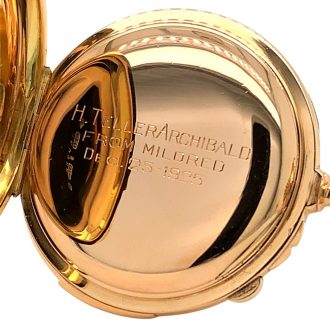 Swiss minute repeating split seconds lever chronograph Circa 1900