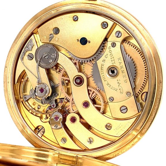 Very fine Swiss 18K gold open faced lever watch Circa 1913 Very fine Swiss 18K gold open faced lever watch Circa 1913