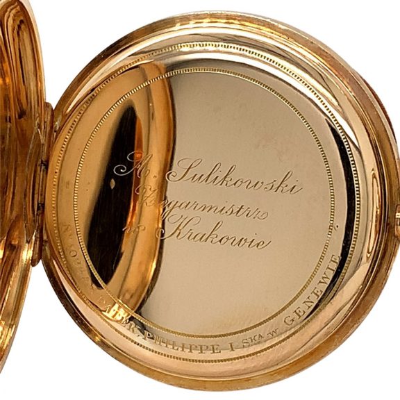 Fine Swiss 14K rose gold open faced pocket watch Circa 1898 Fine Swiss 14K rose gold open faced pocket watch Circa 1898