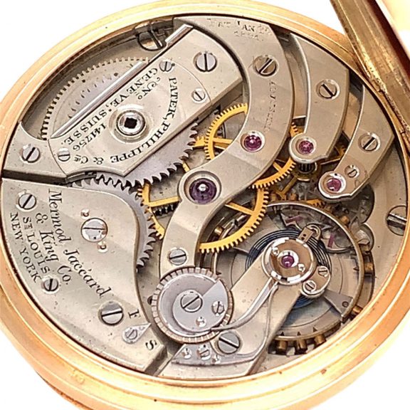 Swiss 14 carat gold open faced lever pocket watch Circa 1909 Swiss 14 carat gold open faced lever pocket watch Circa 1909