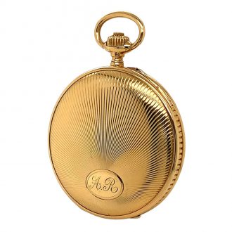 French 18K gold open faced lever chronograph Circa 1910 French 18K gold open faced lever chronograph Circa 1910