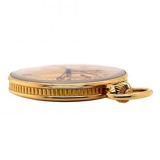 French 18K gold open faced lever chronograph Circa 1910 French 18K gold open faced lever chronograph Circa 1910