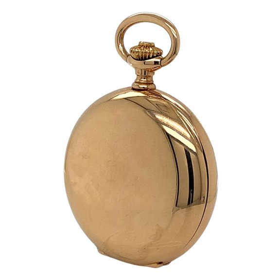 Swiss 18 carat rose gold minute repeating lever watch Circa 1900 Swiss 18 carat rose gold minute repeating lever watch Circa 1900