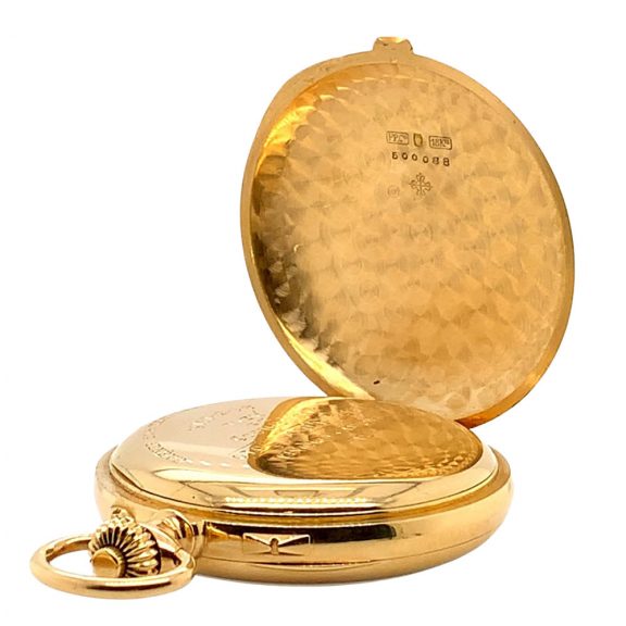 Swiss gold chronograph with 30 minute counter Circa 1910 Swiss gold chronograph with 30 minute counter Circa 1910