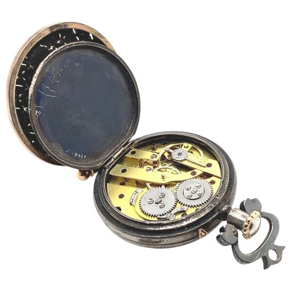 French silver and rose gold historical ensemble Circa 1890 French silver and rose gold historical ensemble Circa 1890