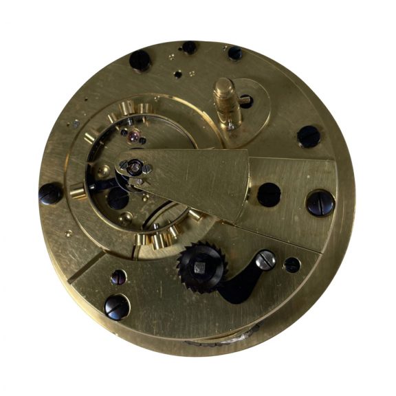 English chronometer with two day power reserve Circa 1819 English chronometer with two day power reserve Circa 1819