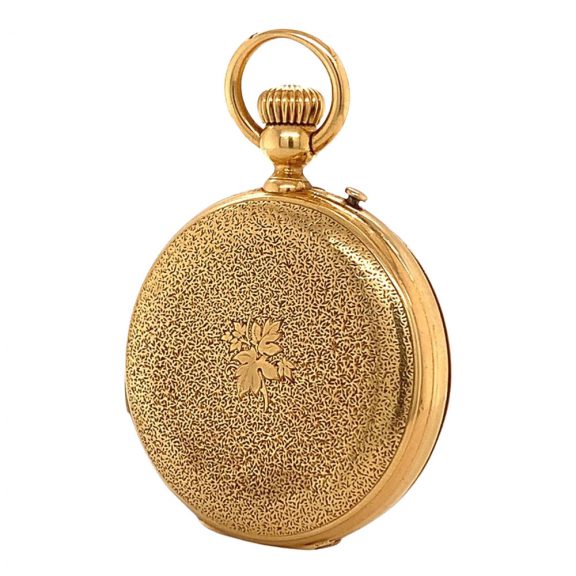 German 18K gold quarter repeating lever watch Circa 1860 German 18K gold quarter repeating lever watch Circa 1860