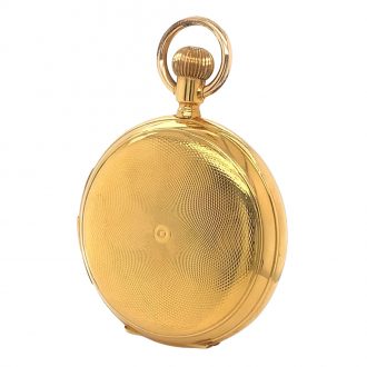 Swiss 18K gold carillon minute repeating lever watch Circa 1900 Swiss 18K gold carillon minute repeating lever watch Circa 1900