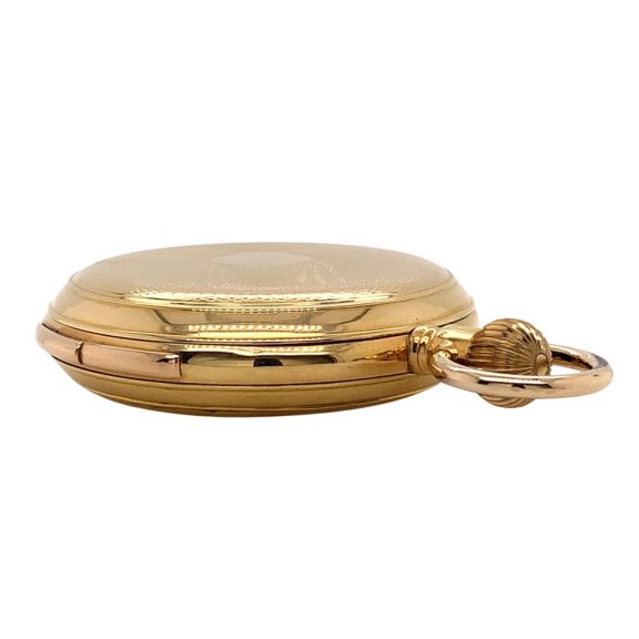 Swiss 18K gold carillon minute repeating lever watch Circa 1900 Swiss 18K gold carillon minute repeating lever watch Circa 1900
