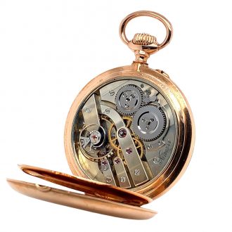 Swiss rose gold lever made for the Russian market Circa 1890