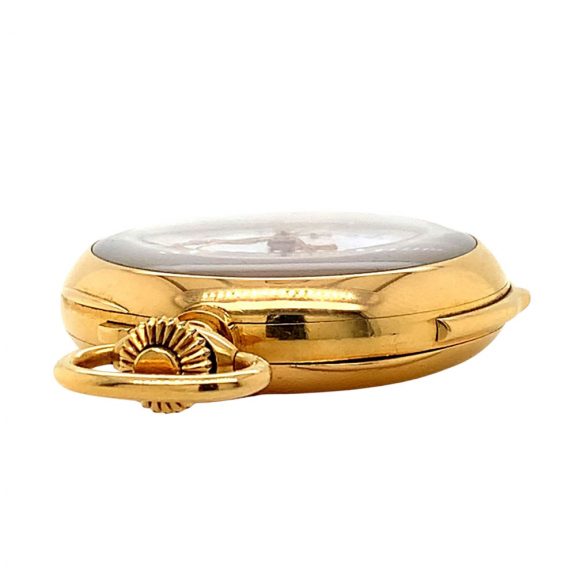 Swiss gold lever split seconds chronograph Circa 1900 Swiss gold lever split seconds chronograph Circa 1900