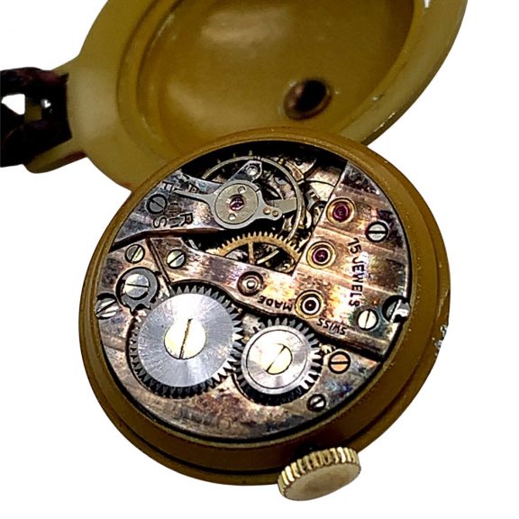 Swiss British Royal Air Force nurses' pendant watch Circa 1946 Swiss British Royal Air Force nurses' pendant watch Circa 1946