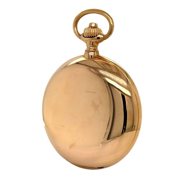German 18K rose gold hunting cased lever watch Circa 1901 German 18K rose gold hunting cased lever watch Circa 1901