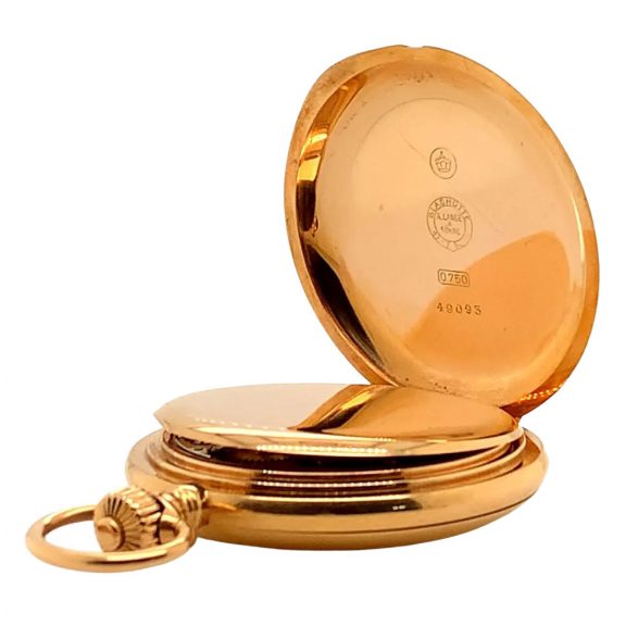 German 18K rose gold quality 1A lever watch Circa 1906 German 18K rose gold quality 1A lever watch Circa 1906