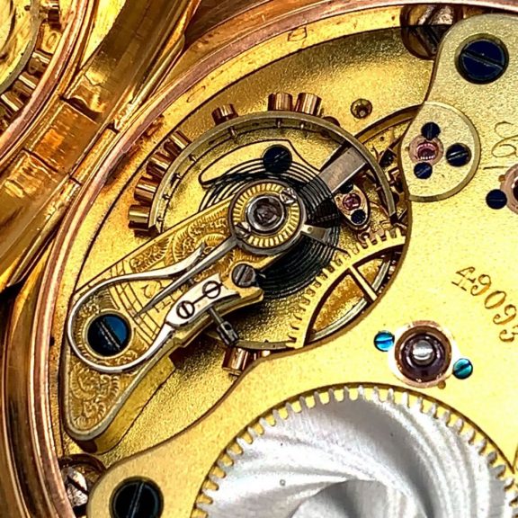 German 18K rose gold quality 1A lever watch Circa 1906 German 18K rose gold quality 1A lever watch Circa 1906